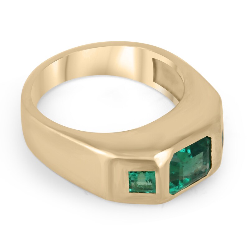 Statement Unisex 14K Gold Ring 