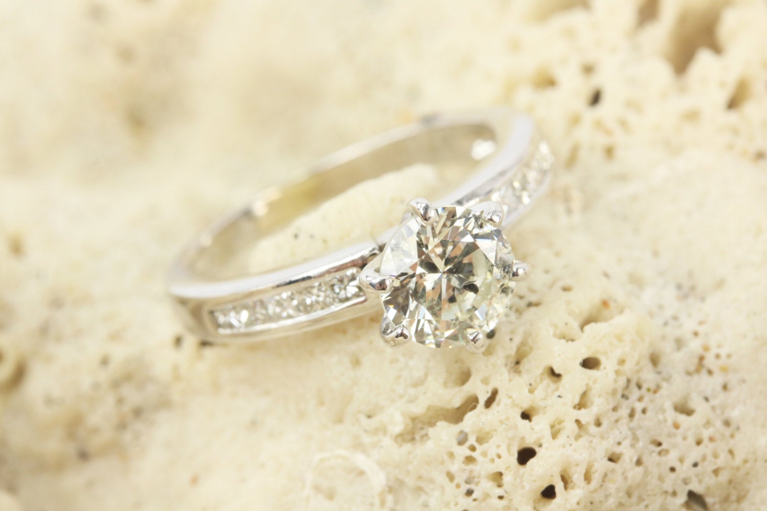 Diamond Solitaire Engagement Ring