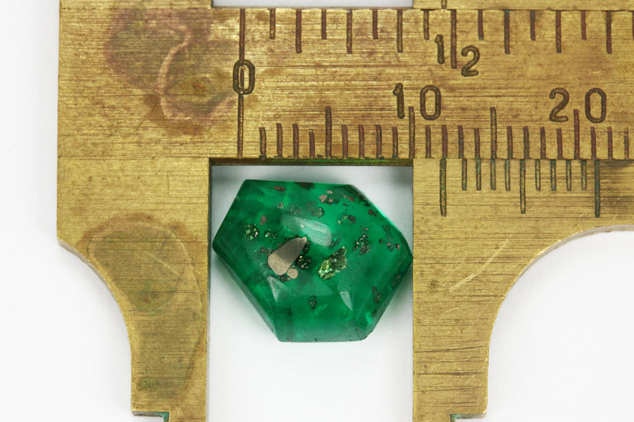 Colombian Emerald Free-Form Cabochon - 5.45 Carats