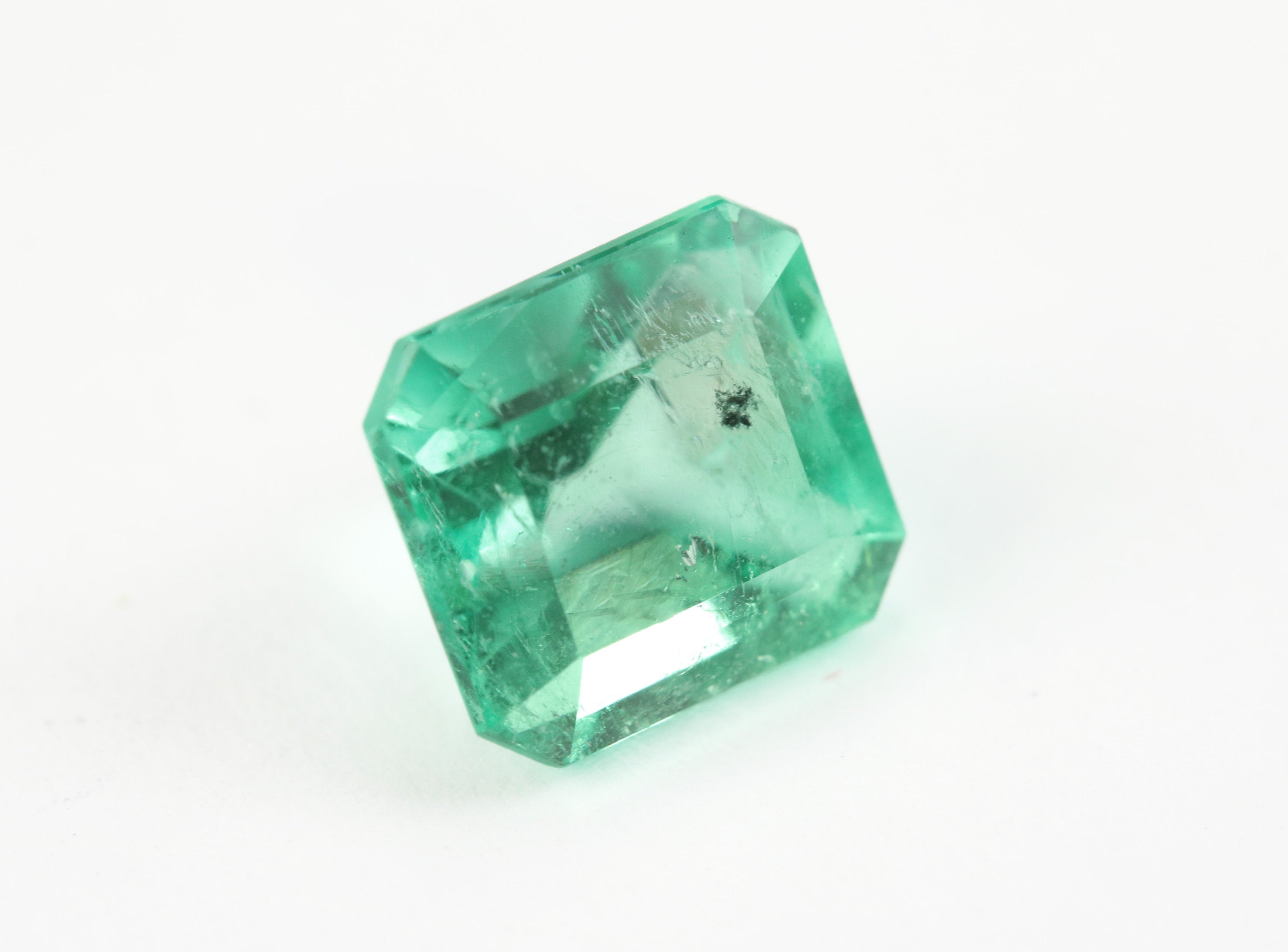 Natural Loose Gemstones Emerald Cut Emerald