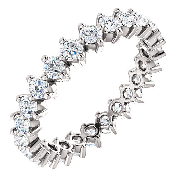 1.0tcw Diamond Wedding Band Diamond Eternity Ring