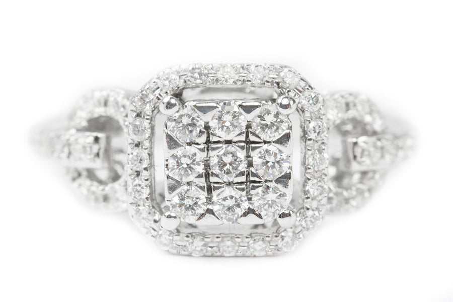 1.30 Carats Eye Catching Diamond Engagement Ring 14K – JR Colombian ...