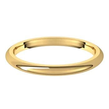 Wedding bands 18K yellow gold - JR Colombian Emeralds