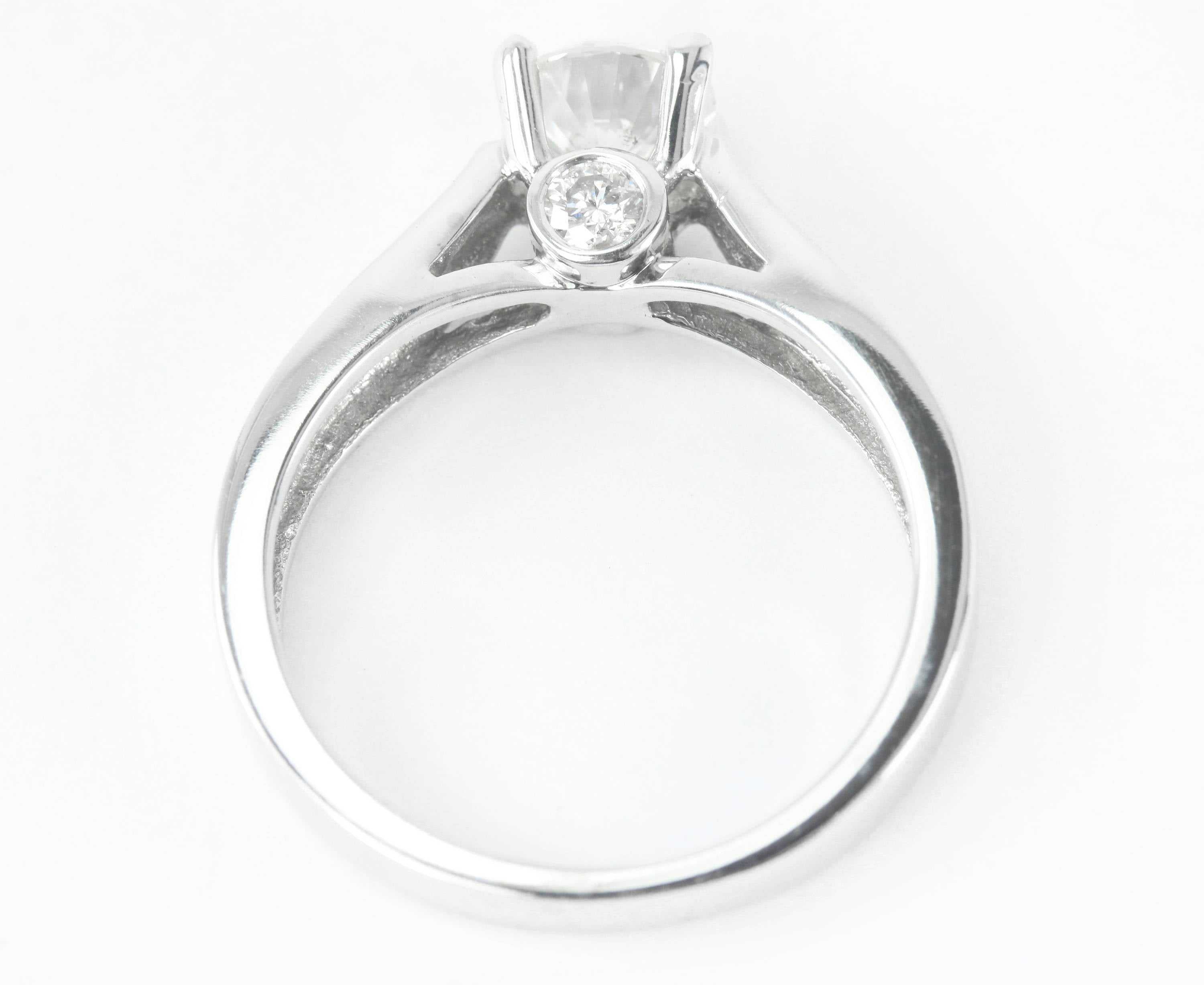 1.34tcw Classic Diamond Solitaire Engagement Ring 14K