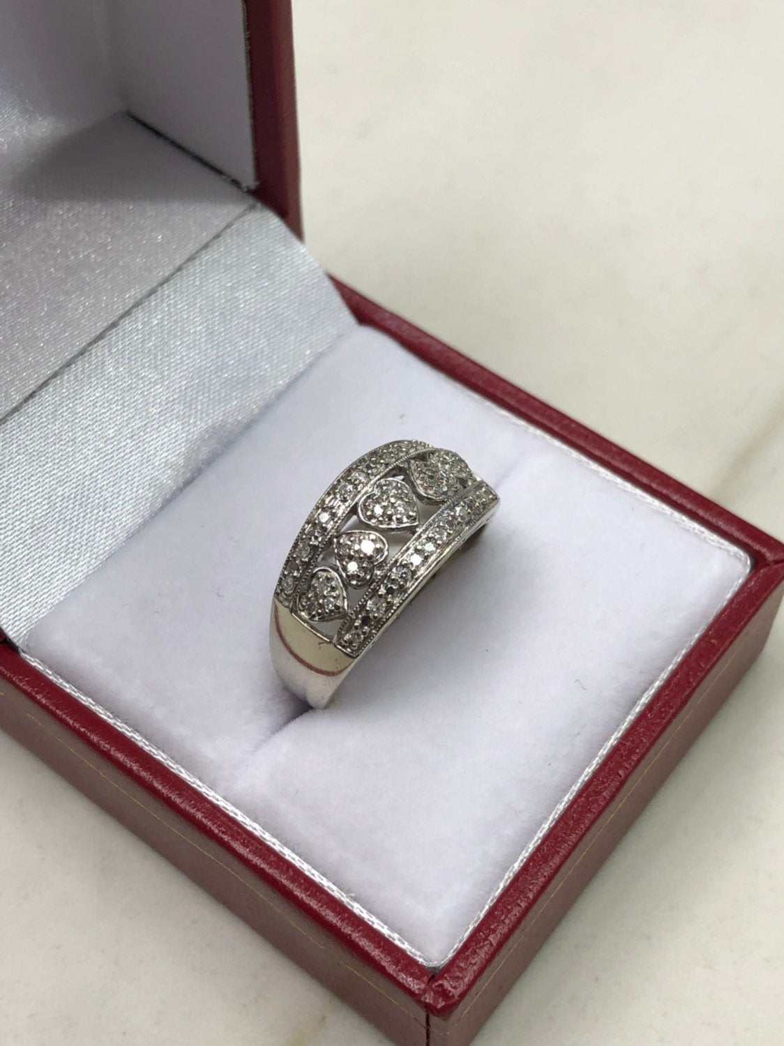 Wedding Band White Gold 14K BEST